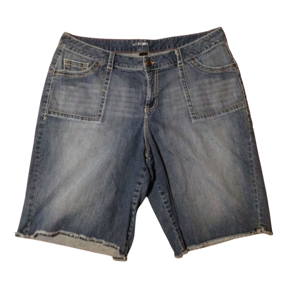 Lane Bryant Denim Bermuda Shorts Size 20